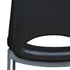 ICONA-30" BAR STOOL-BLACK - BLACK