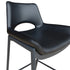 ICONA-30" BAR STOOL-BLACK - BLACK