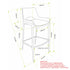 ICONA-30" BAR STOOL-BLACK - BLACK