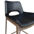 ICONA-30" BAR STOOL-BLACK - WALNUT