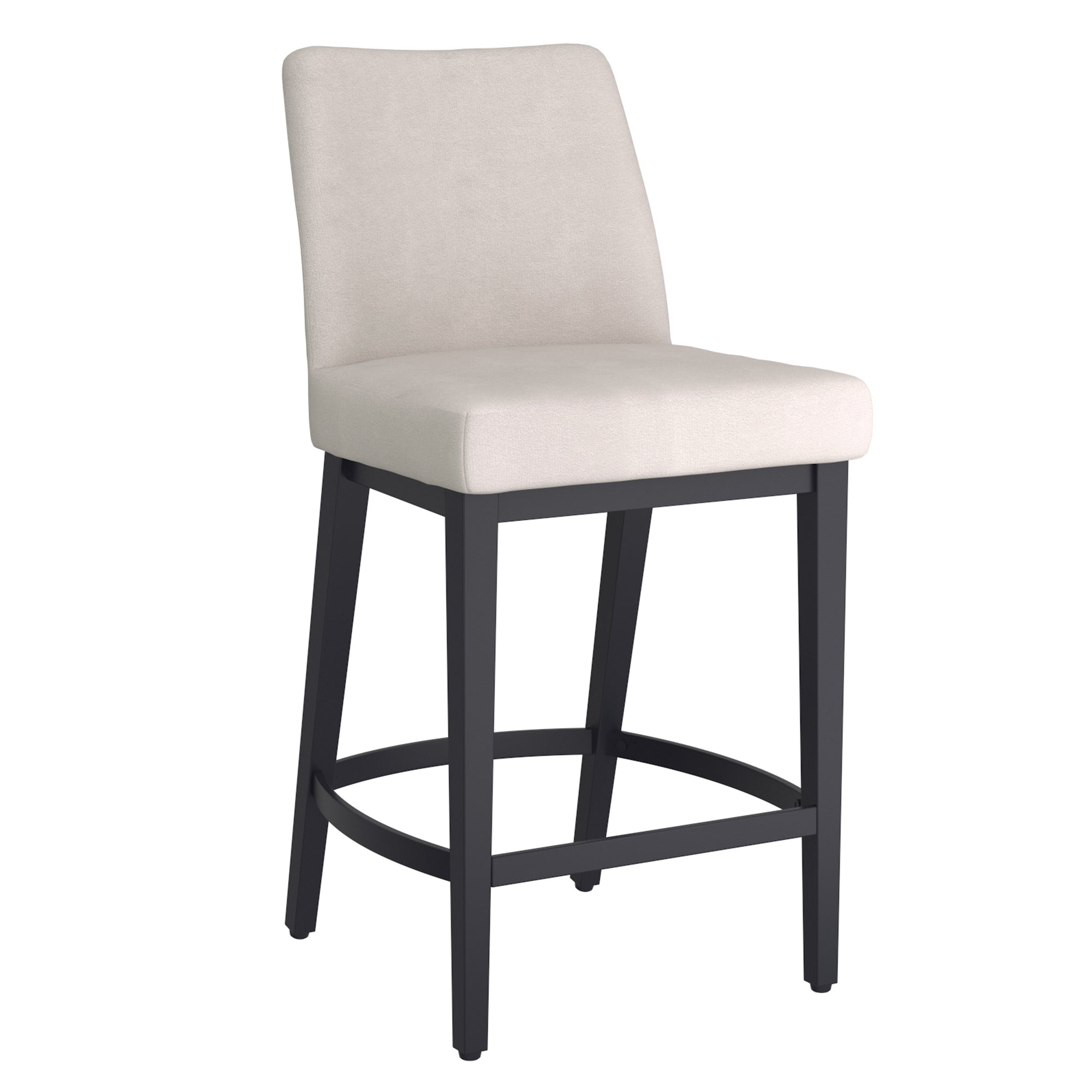 JACE-26'' COUNTER STOOL FABRIC-BEIGE BLACK Pcs – Parliament