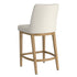 JACE-26'' COUNTER STOOL FABRIC-BEIGE NATURAL  2 Pcs