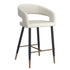 CRIMSON-26'' COUNTER STOOL-BEIGE 2 Pcs