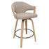 FREYA-26'' COUNTER STOOL-TOFFEE - NATURAL 2 Pcs