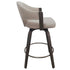 FREYA-26'' COUNTER STOOL-TOFFEE - WALNUT 2 Pcs