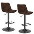 KOSI-AIR LIFT STOOL-BROWN 2 Pcs