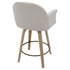 TORRA-26" COUNTER STOOL-OAT 2 Pcs