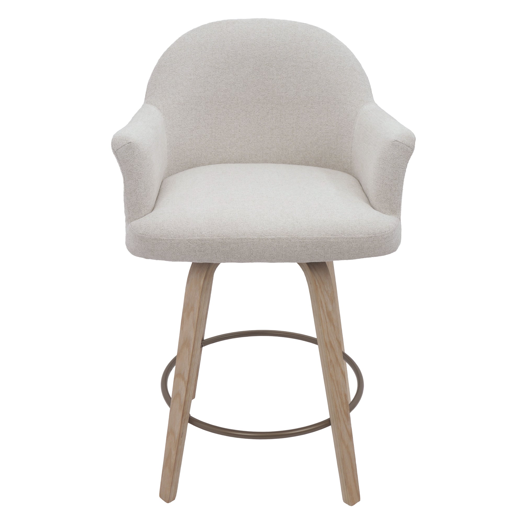 TORRA-26" COUNTER STOOL-OAT 2 Pcs