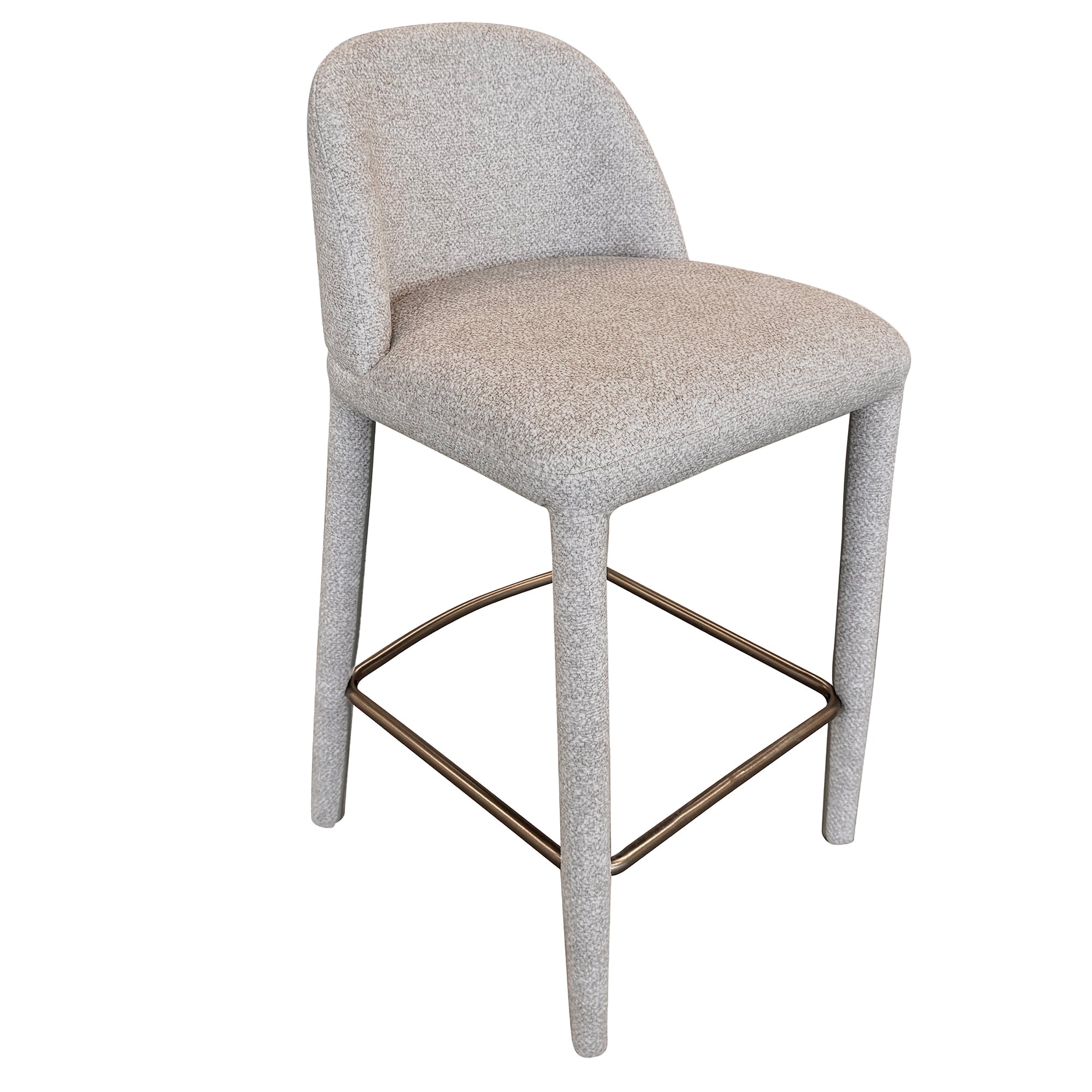 KIARA-26'' COUNTER STOOL-BEIGE 2 Pcs