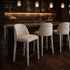 KIARA-26'' COUNTER STOOL-BEIGE 2 Pcs