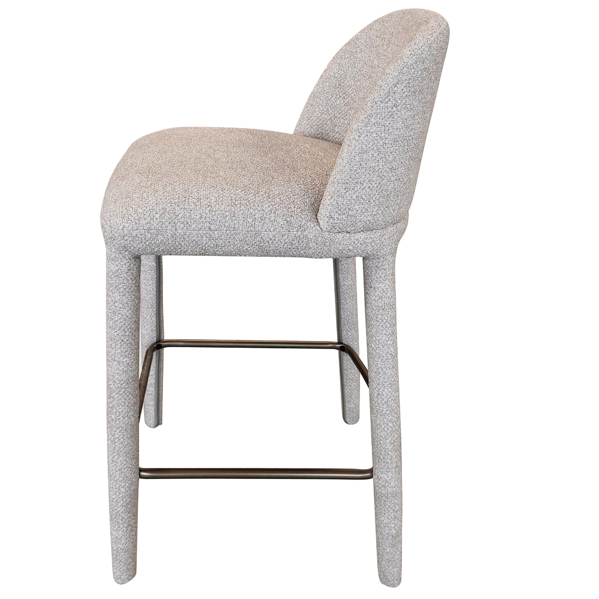 KIARA-26'' COUNTER STOOL-BEIGE 2 Pcs