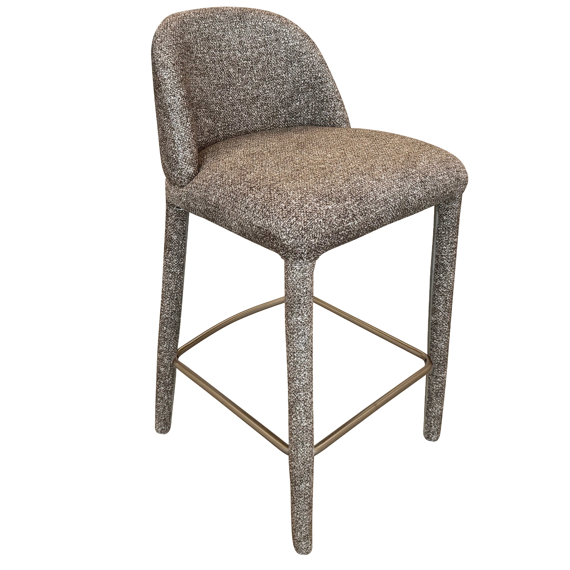 KIARA-26'' COUNTER STOOL-BROWN 2 Pcs
