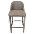 KIARA-26'' COUNTER STOOL-BROWN 2 Pcs