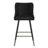 XANDER-26'' COUNTER STOOL-BLACK 2 Pcs