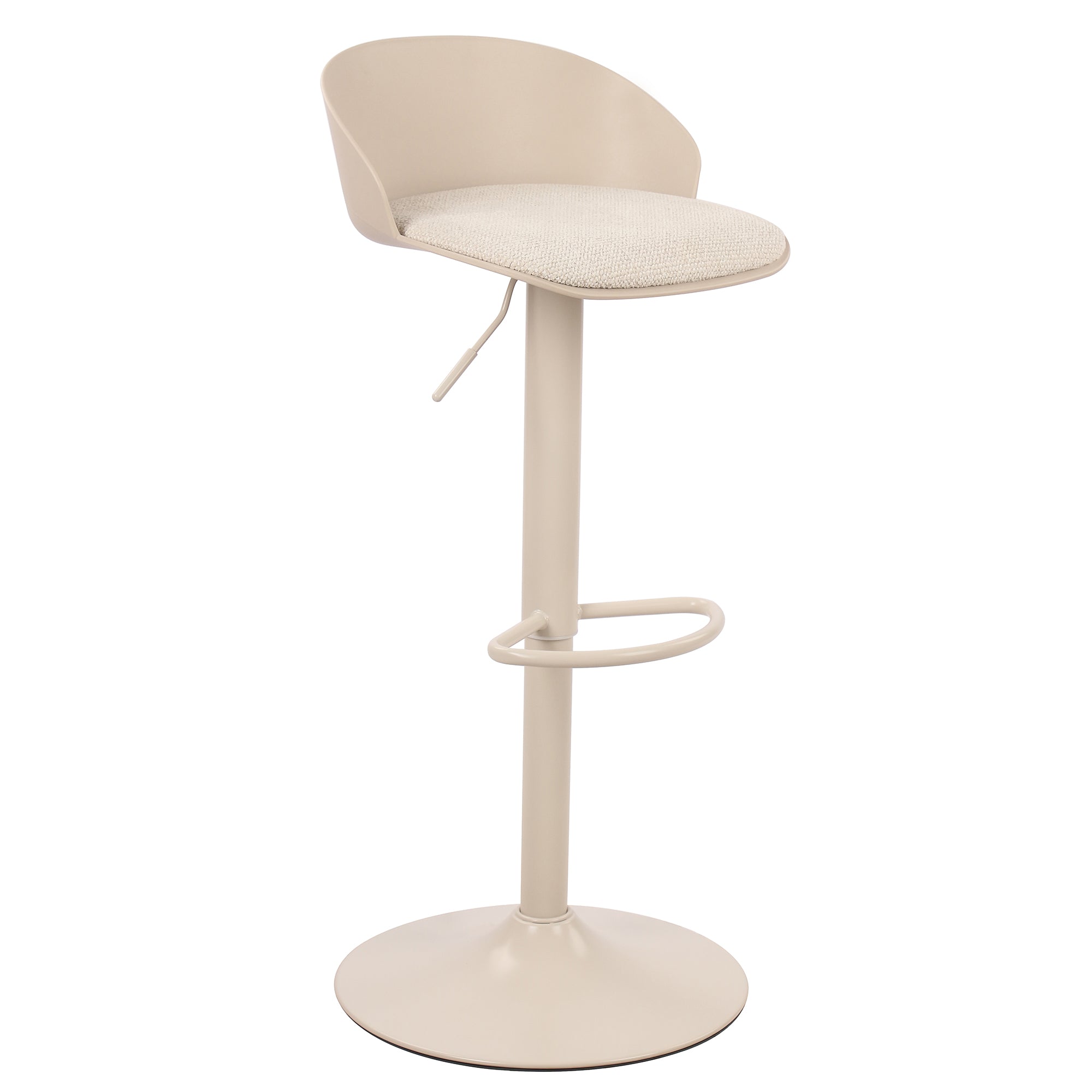 MABEL-AIR LIFT STOOL-BEIGE 2 Pcs