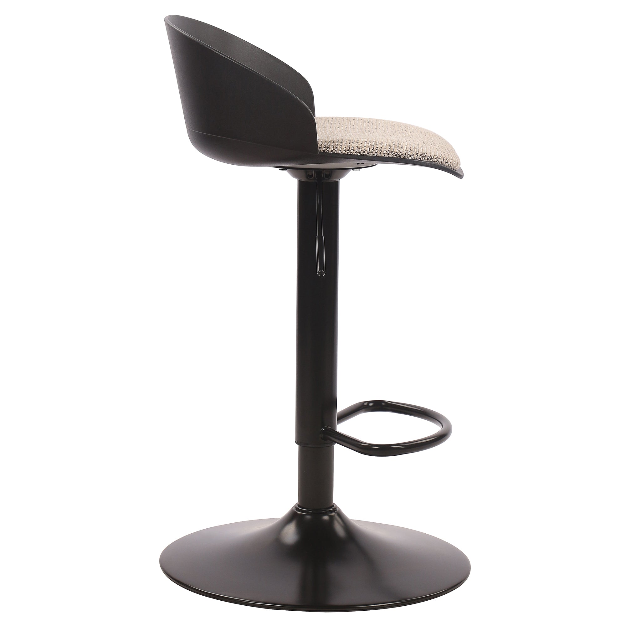 MABEL-AIR LIFT STOOL-BLACK 2 Pcs