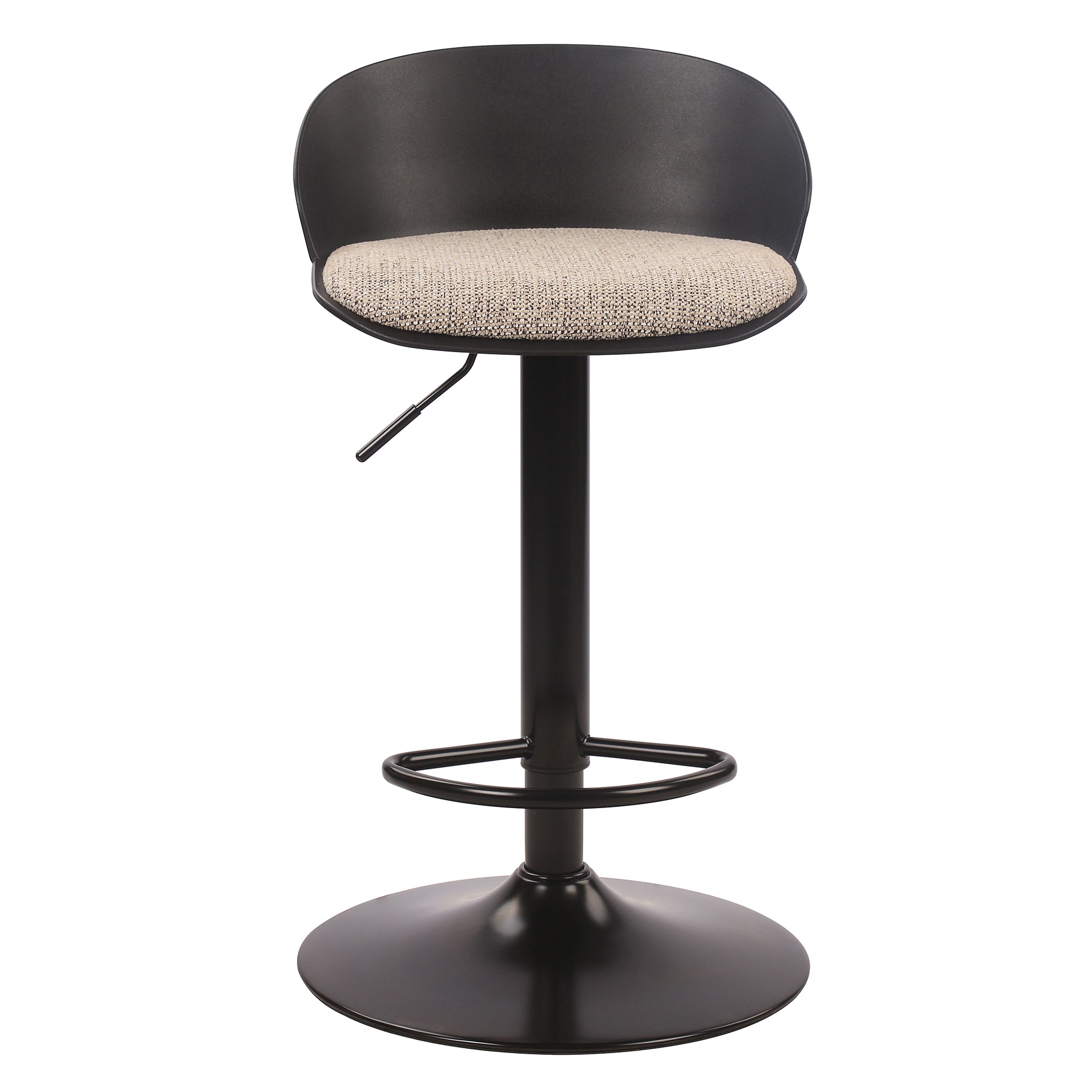 MABEL-AIR LIFT STOOL-BLACK 2 Pcs