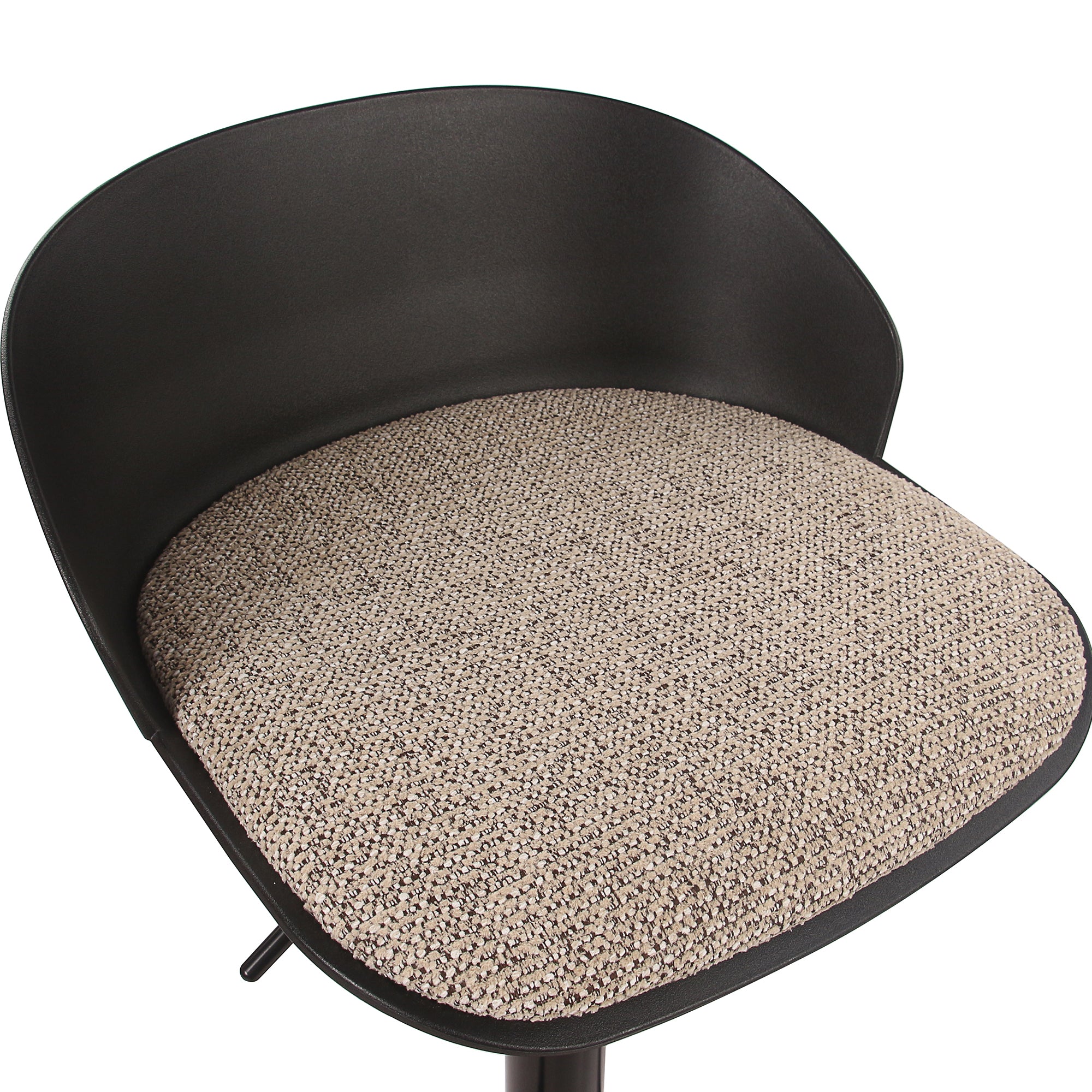 MABEL-AIR LIFT STOOL-BLACK 2 Pcs