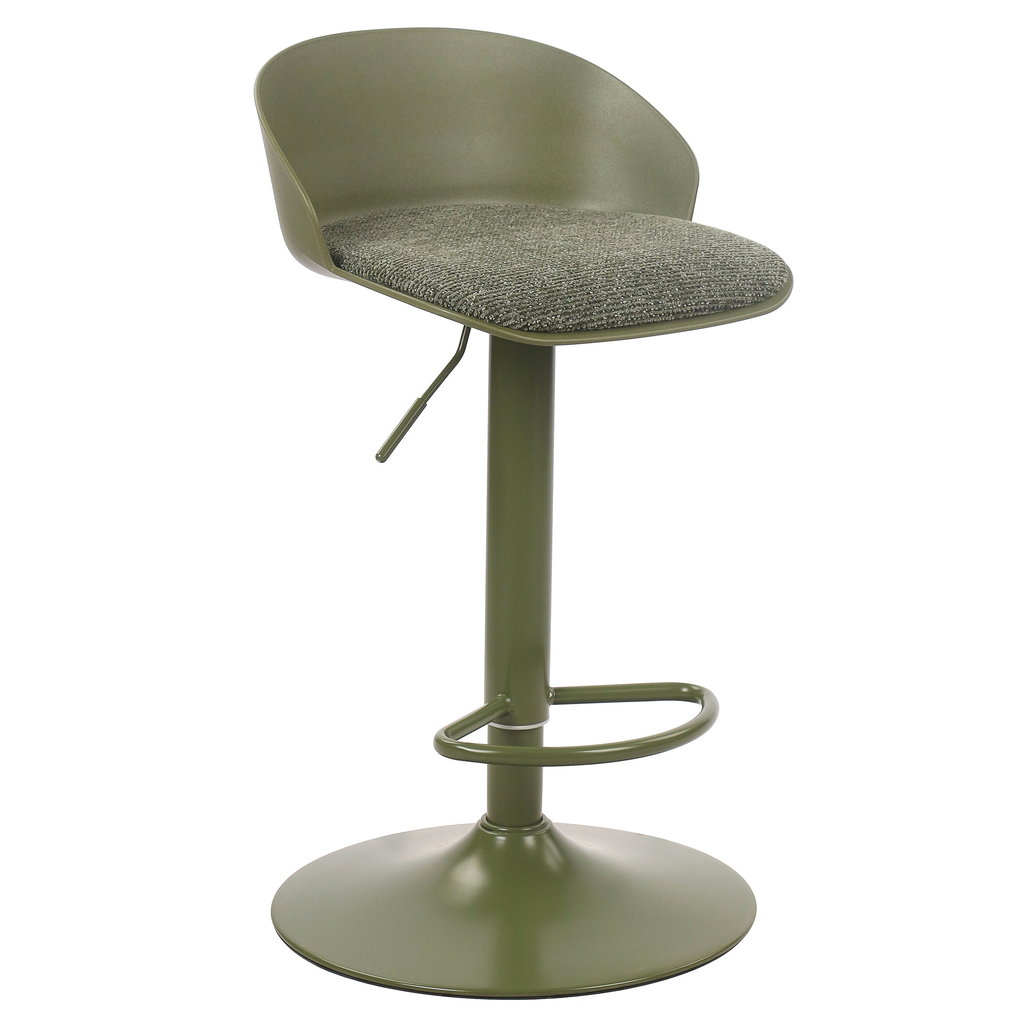 MABEL-AIR LIFT STOOL-GREEN 2 Pcs