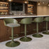 MABEL-AIR LIFT STOOL-GREEN 2 Pcs