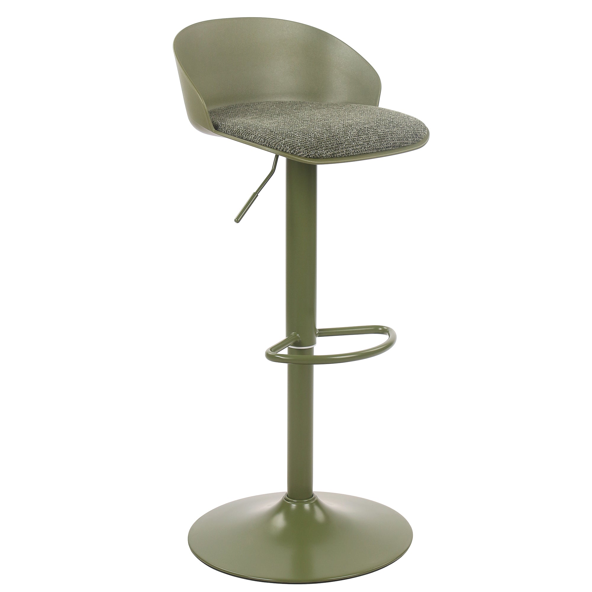 MABEL-AIR LIFT STOOL-GREEN 2 Pcs