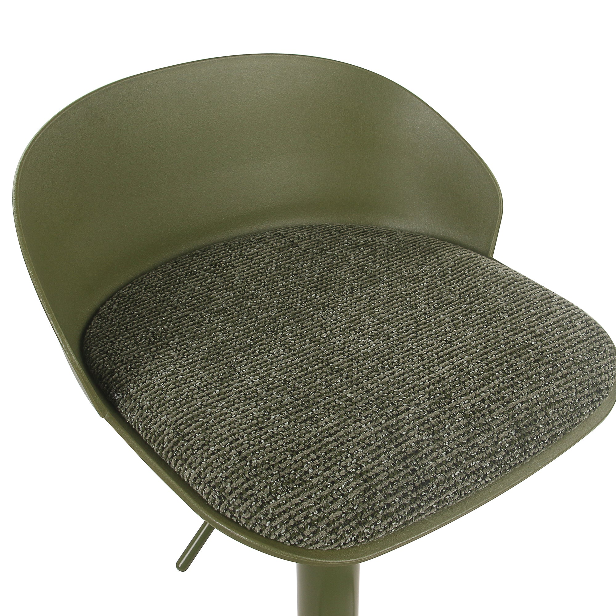 MABEL-AIR LIFT STOOL-GREEN 2 Pcs