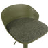 MABEL-AIR LIFT STOOL-GREEN 2 Pcs