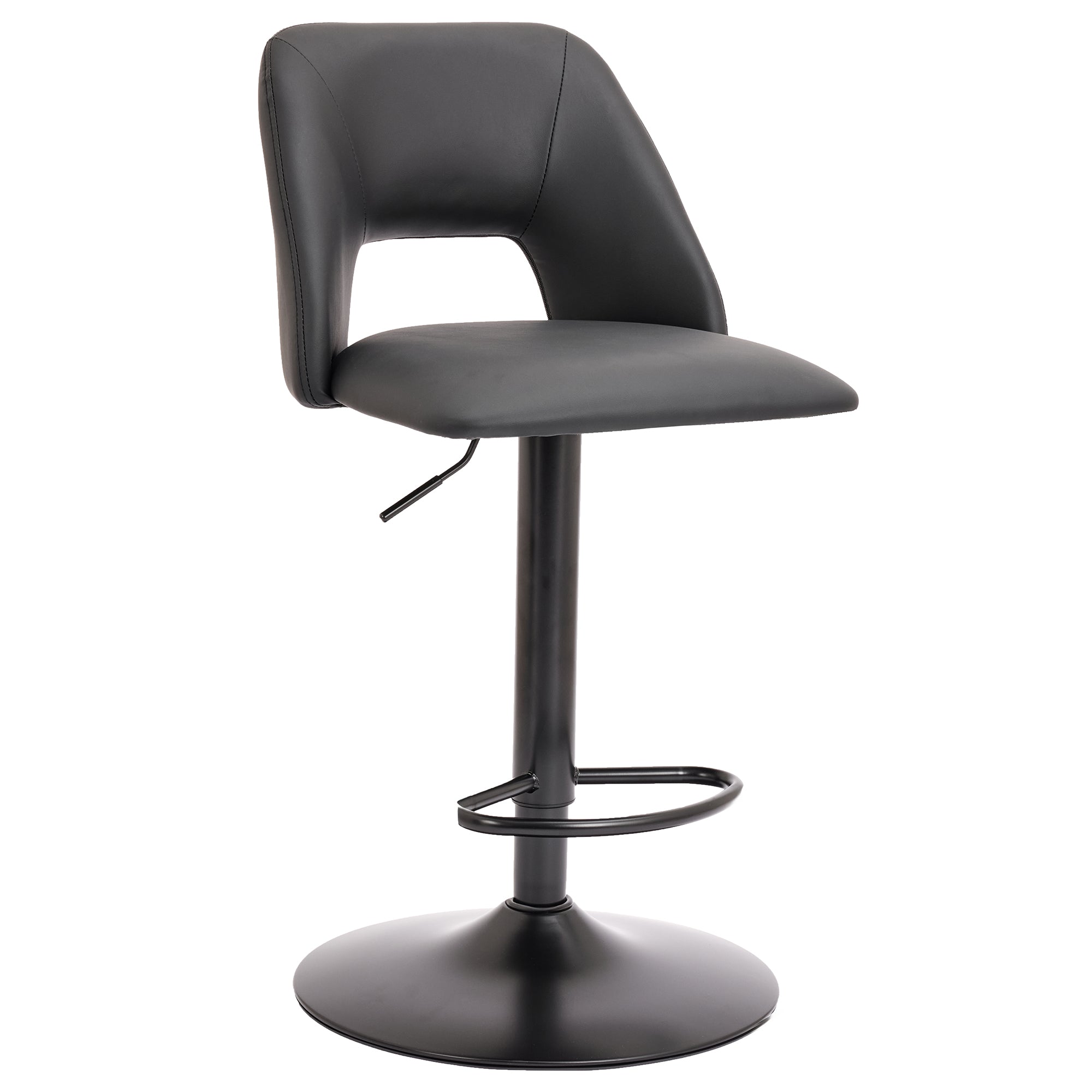 ADLER-AIR LIFT STOOL-BLACK 2 Pcs