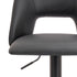 ADLER-AIR LIFT STOOL-BLACK 2 Pcs
