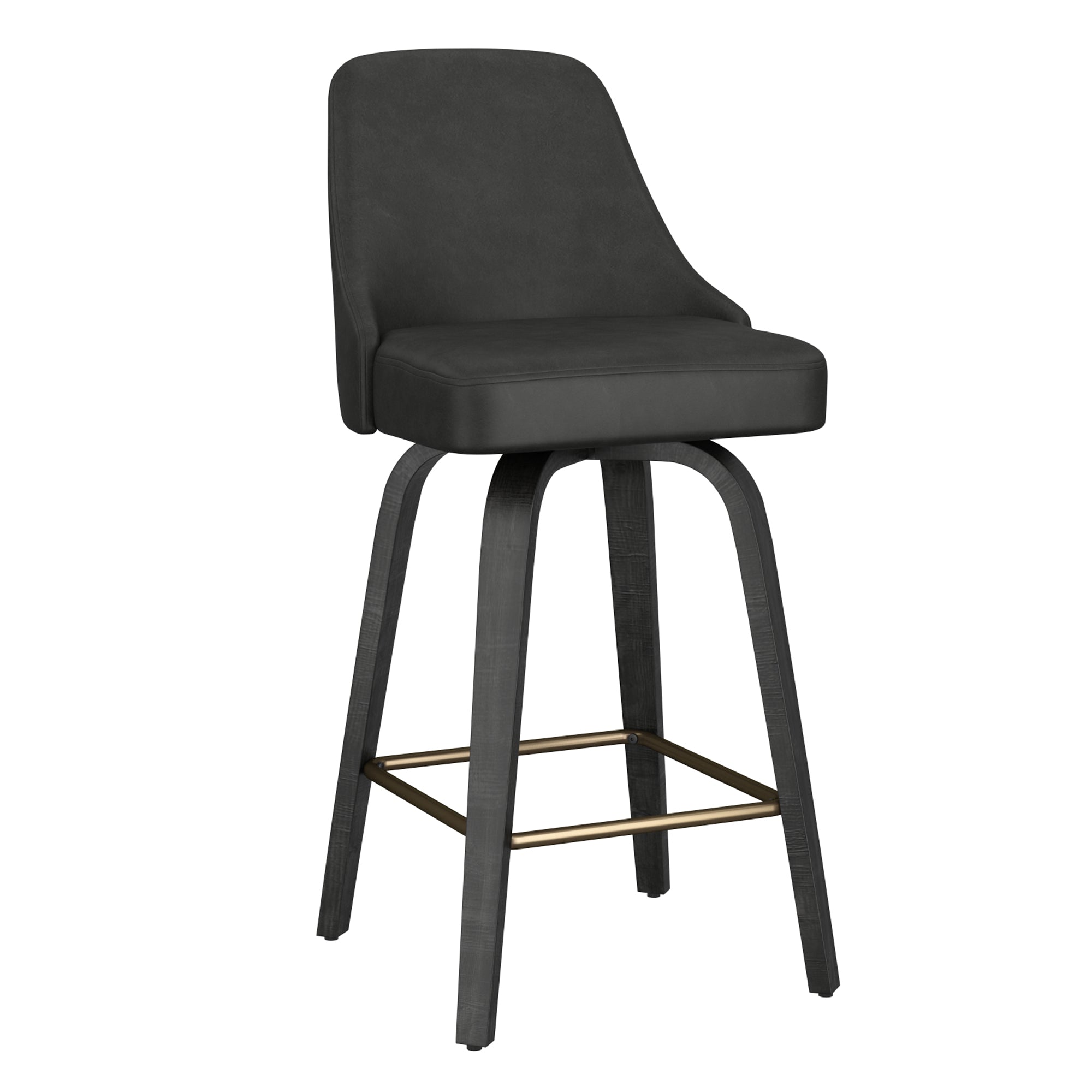 OAKLEY-26' COUNTER STOOL-CHARCOAL 2 Pcs