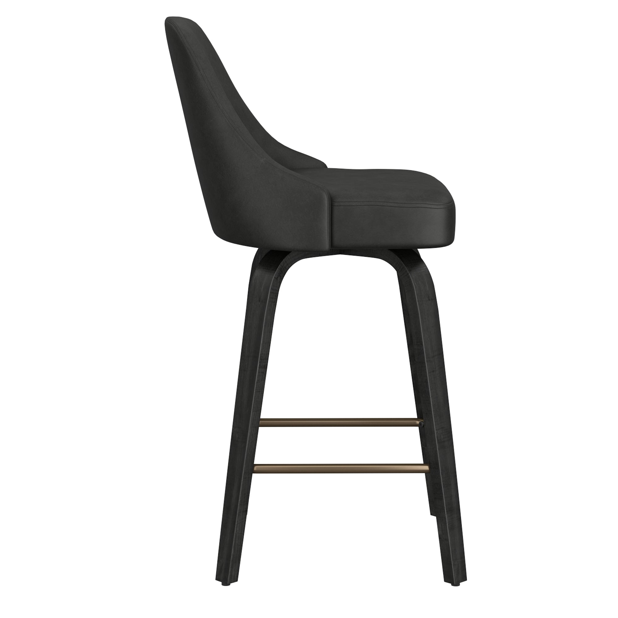 OAKLEY-26' COUNTER STOOL-CHARCOAL 2 Pcs