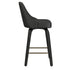 OAKLEY-26' COUNTER STOOL-CHARCOAL 2 Pcs