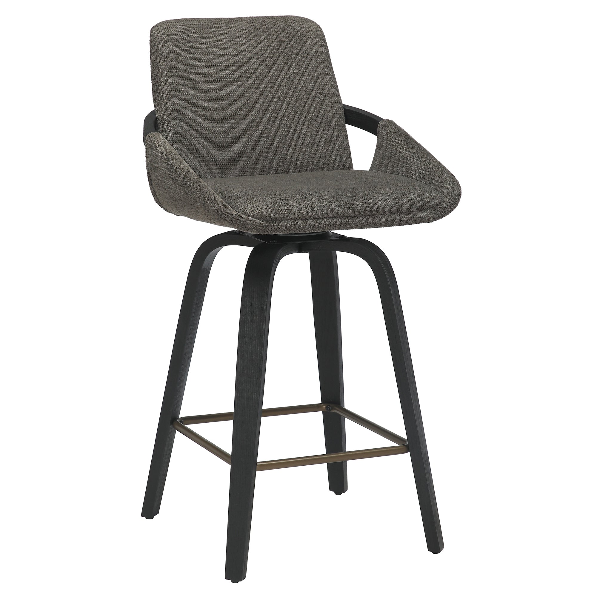 PARKER-26' COUNTER STOOL-CHARCOAL 2 Pcs