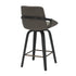 PARKER-26' COUNTER STOOL-CHARCOAL 2 Pcs