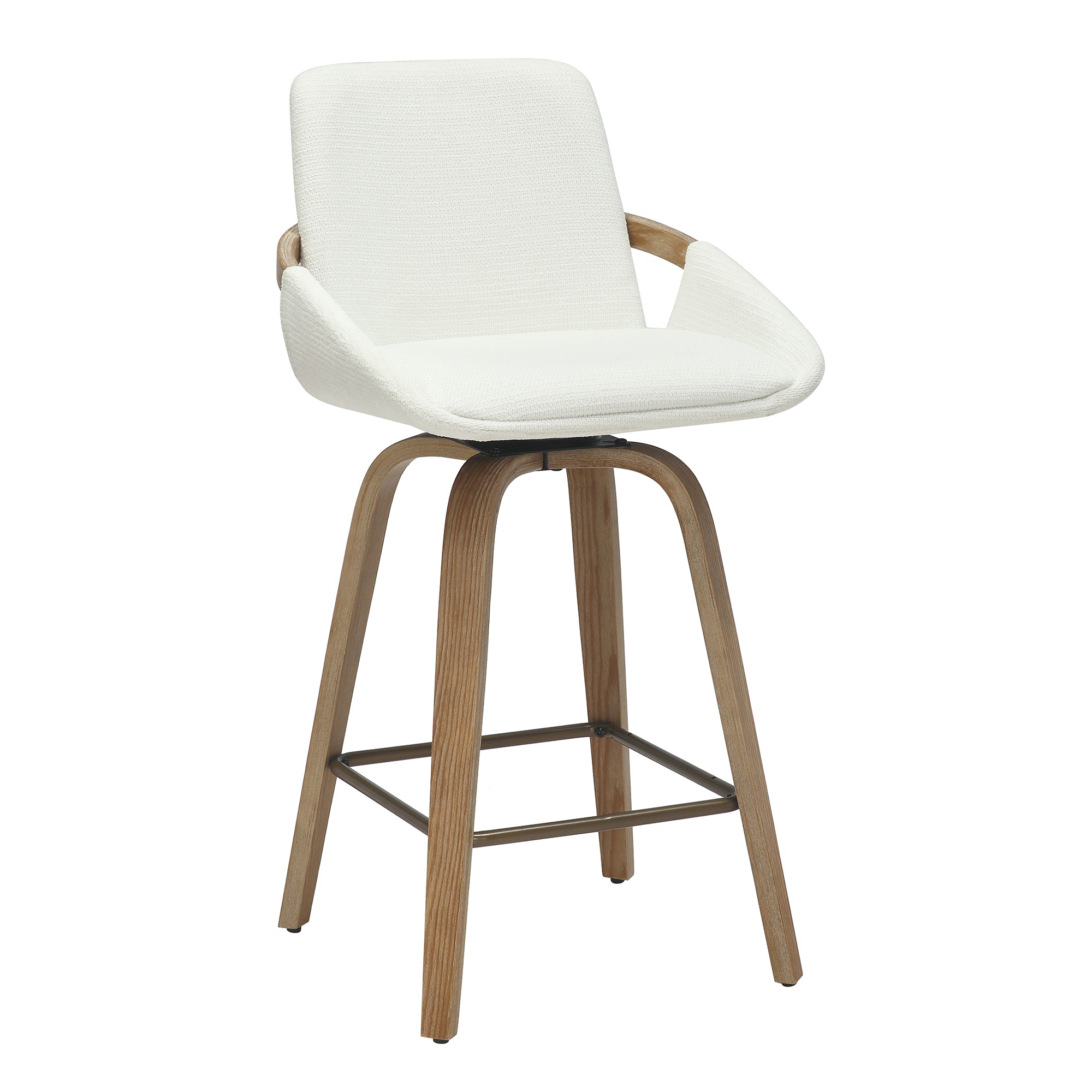 PARKER-26' COUNTER STOOL-IVORY 2 Pcs