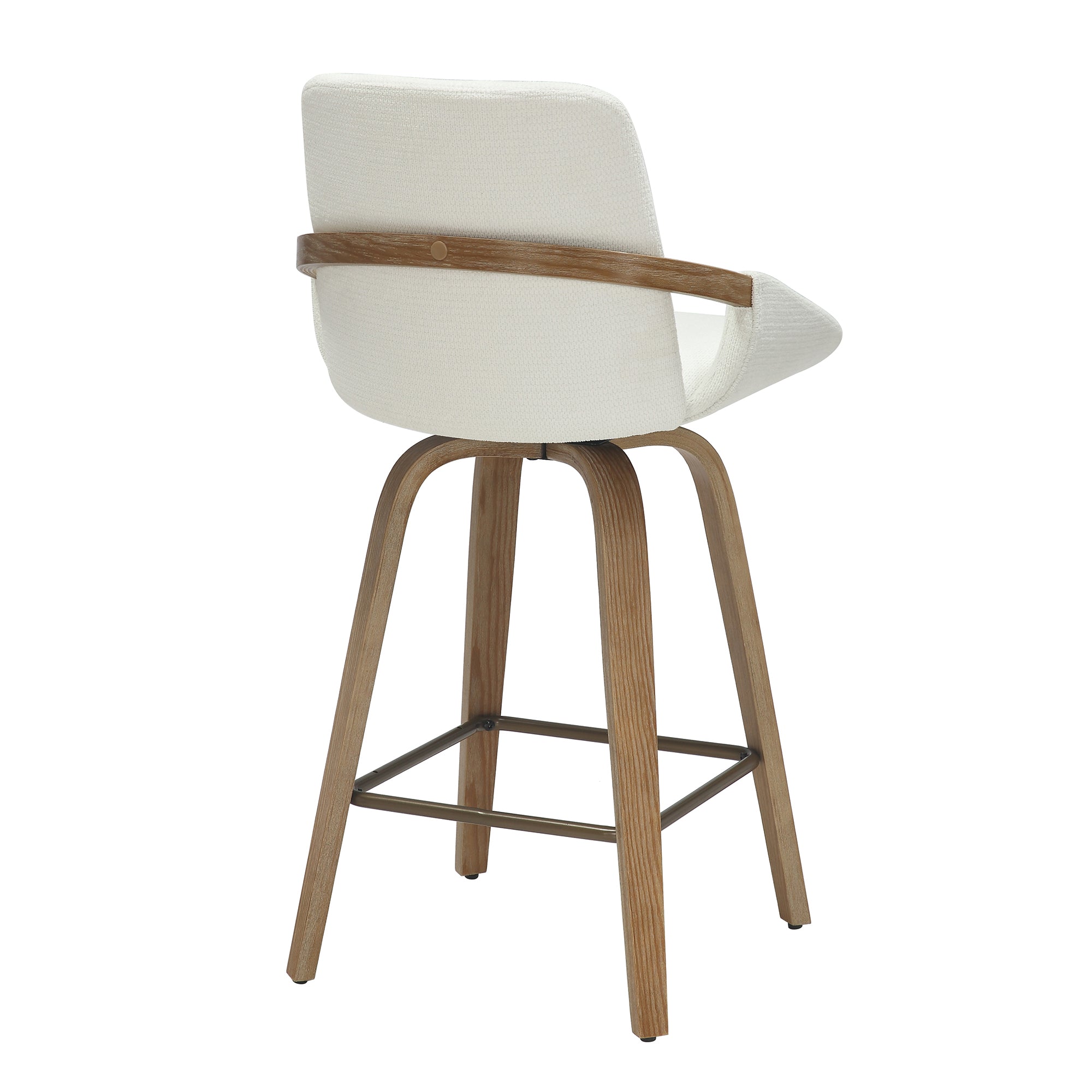 PARKER-26' COUNTER STOOL-IVORY 2 Pcs