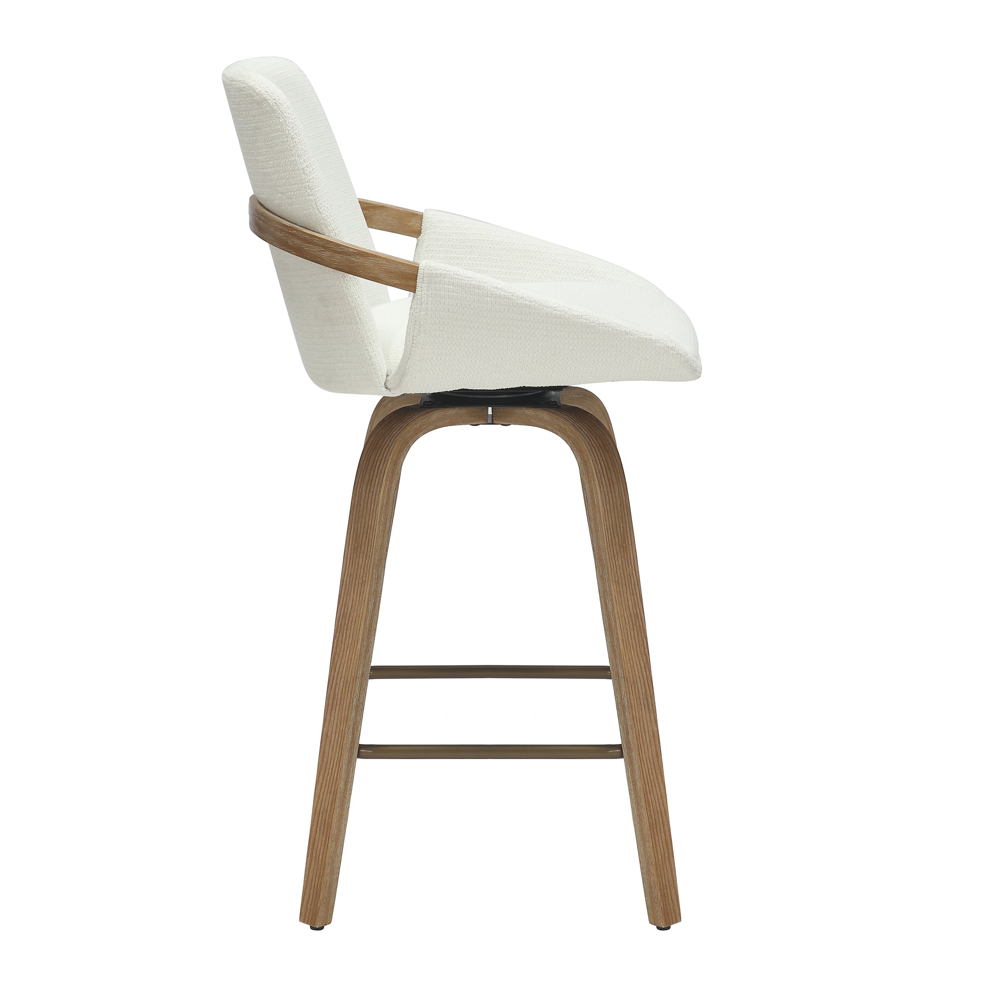 PARKER-26' COUNTER STOOL-IVORY 2 Pcs