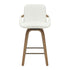 PARKER-26' COUNTER STOOL-IVORY 2 Pcs