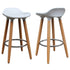 TREX-26" COUNTER STOOL-WHITE 2 Pcs