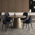 GODIVA GY - KASH BLK- 5PC DINING SET