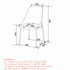 GODIVA GY - CLEO WT- 5PC DINING SET