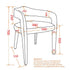 ADVIK WAL - CADEN MOS-7PC DINING SET