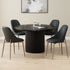 JILSA BLK - CLEO BK-5PC DINING SET