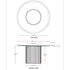 JILSA BLK - CLEO BK-5PC DINING SET