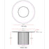 JILSA BLK - KAZAN IV-5PC DINING SET