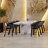 AURELIA BULWT - MATEO BLK-7PC DINING SET