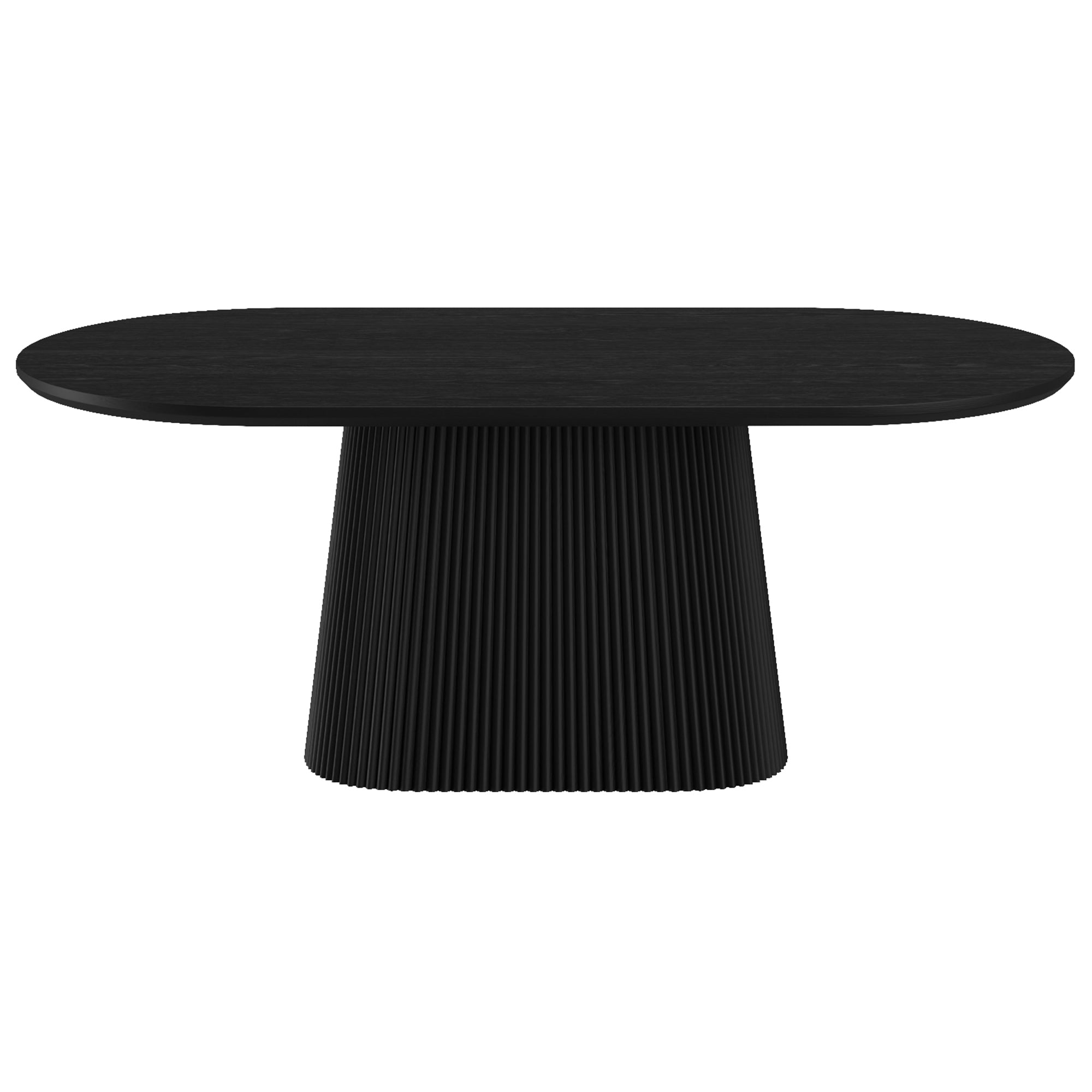 TOVAS OV BLK - CASPIAN BLK-7PC DINING SET