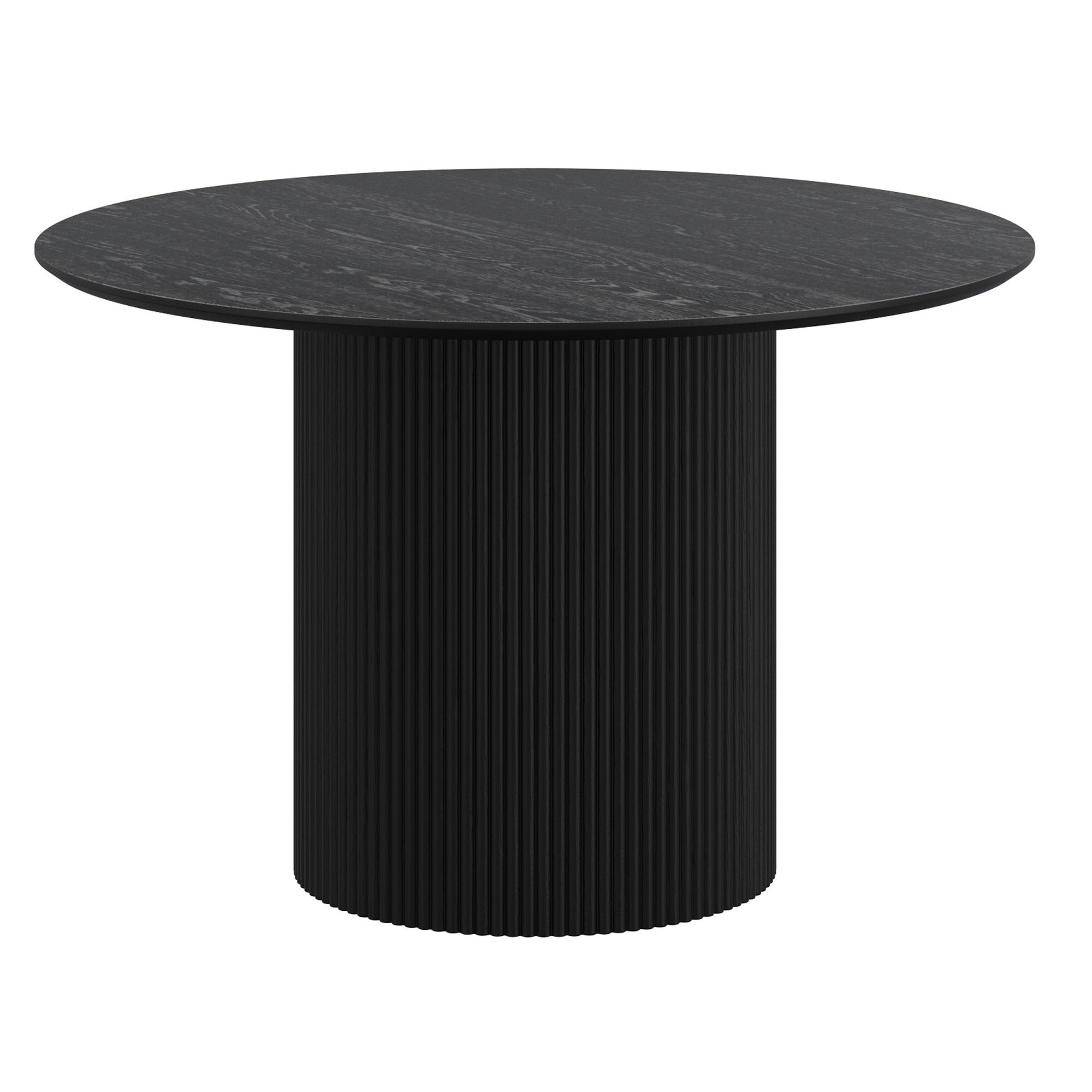 TOVAS RND BLK - CAPRESE BK-5PC DINING SET