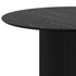 TOVAS RND BLK - CAPRESE BK-5PC DINING SET