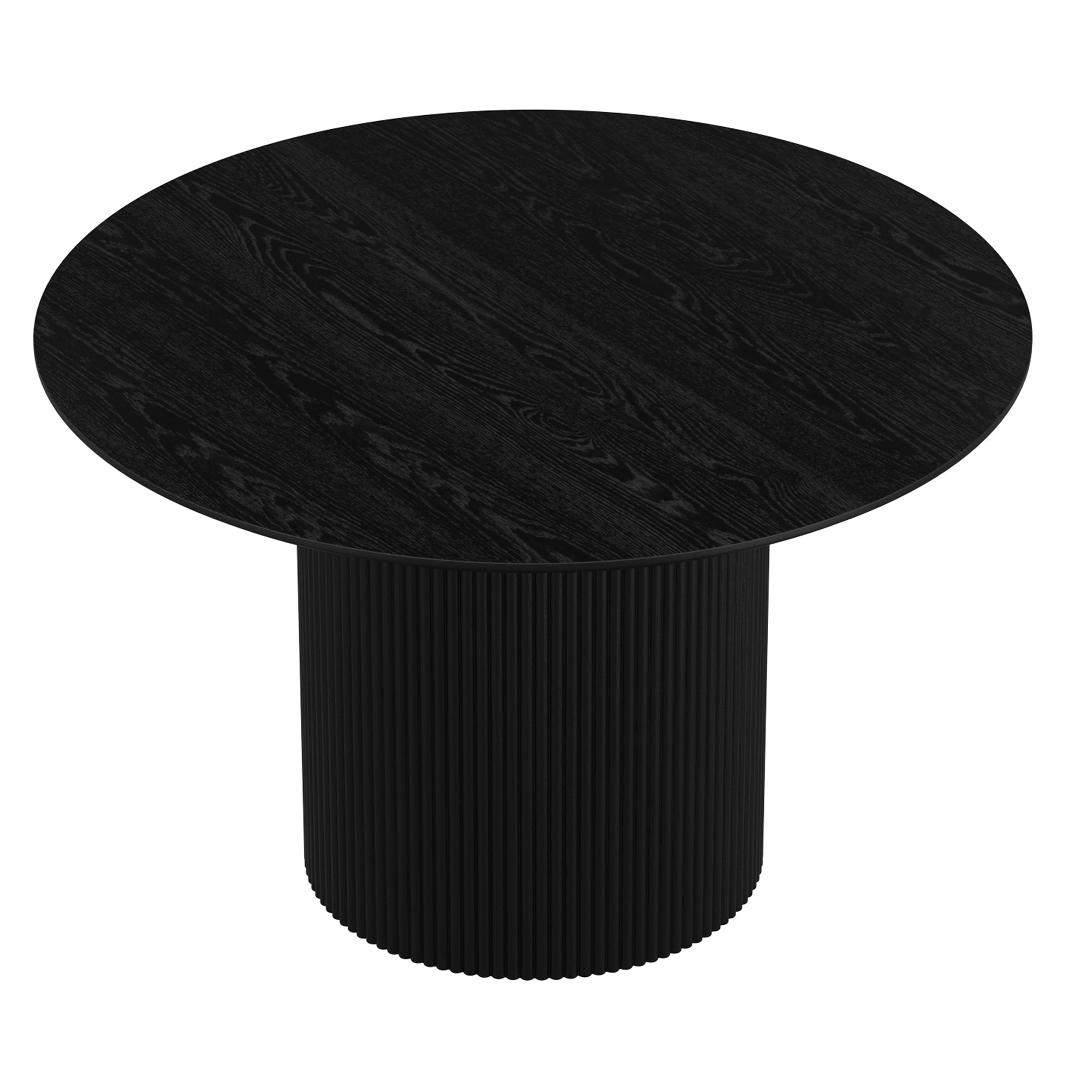 TOVAS RND BLK - CAPRESE BK-5PC DINING SET